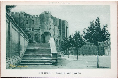 Palais des Papes, Avignon 1924