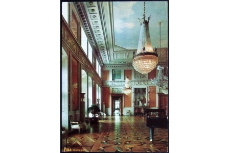 Ballroom at the Lancut Castle