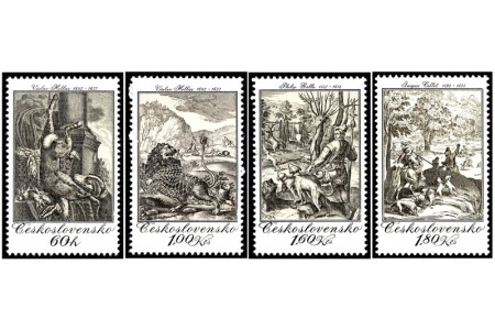 Hunting Scenes of Old Engravings