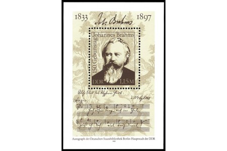 150th Birth Anniversary of Johannes Brahms